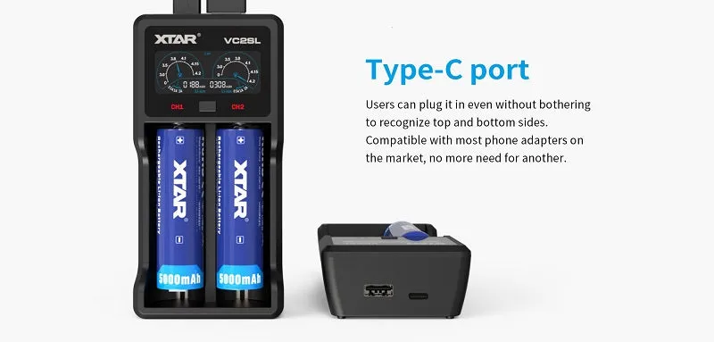 XTAR VC2SL Charger