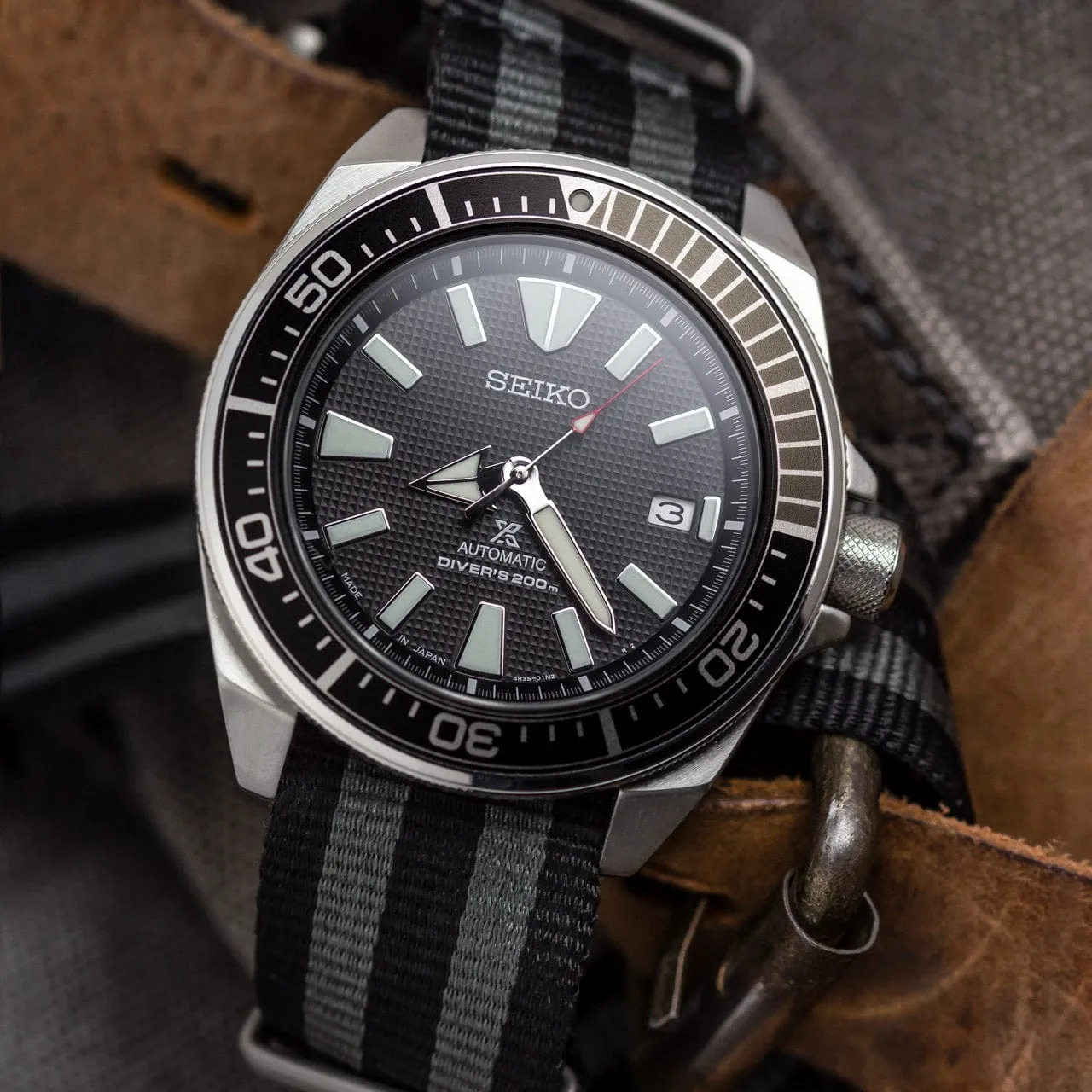 ZULUDIVER 1973 British Military Watch Strap: CADET Bond - Classic - Polished